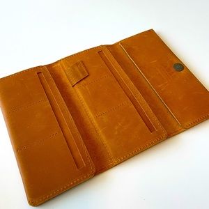 ABLE Debre Wallet in Cognac